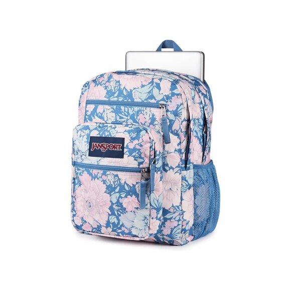 JanSport Big Student Laptop Backpack - Faded Tapestry Elemental Blue main image 4